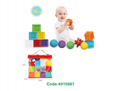 Set de block blanditos para bebé1