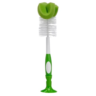 Cepillo limpieza mamadera Verde Dr Brown's1