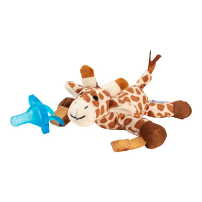 Peluche sujeta-chupete jirafa (Incluye chupete 1 pieza)1