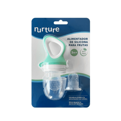 Alimentador de silicona para frutas Nurture1
