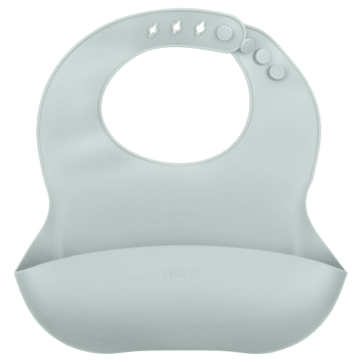 Babero de silicona Azul Infanti
