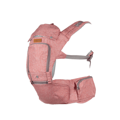 Porta Bebe Arnés con asiento cuidados cadera Hip Seat Rosado1
