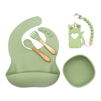Set Alimentación March Silicona Verde4