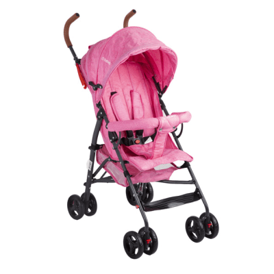 Coche paragua Rosado1
