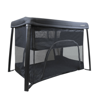 Cuna Corral 3 en 1 Eclipse Safe & Sleep Negro Bebesit | Cuna, Corral y Centro de Juegos