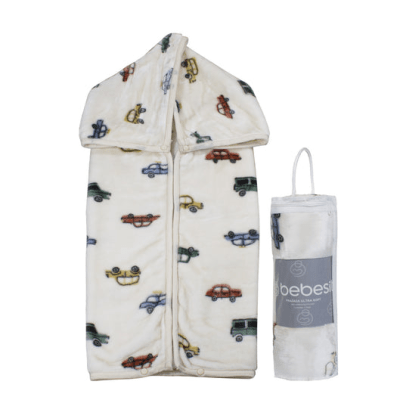 Saco con Broche Ultra Soft Auto Bebesit Beige 80x110cm1