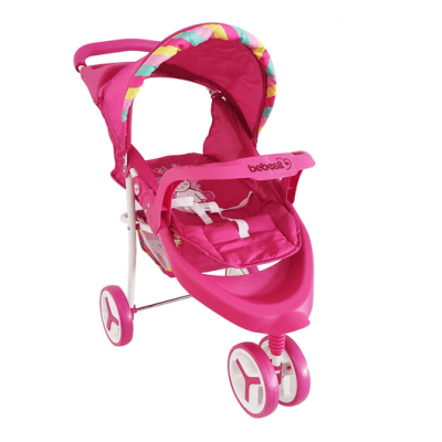 Coche Travel Jogger Unicornio para Muñecas