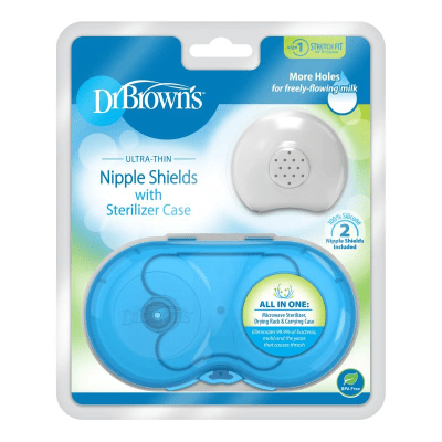 Protector de pezones con estuche esterilizador 2 un8