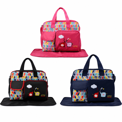 Bolso Maternal Little Elephant con Mudador5
