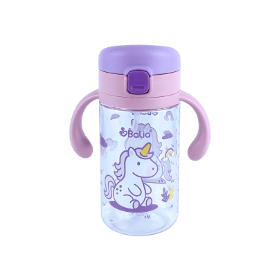 Botella de Tritan™ 5001 antiderrame con bombilla Unicornio4