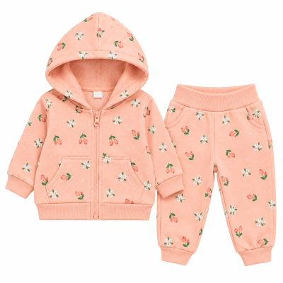 Buzo pink niña algodón breeze1