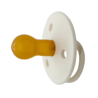 Chupetes redondos Mininor Látex 0m+ 2 uns1