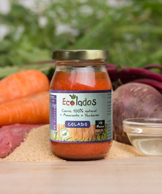 Colado de Carne 100% natural, Amaranto y Verduras1