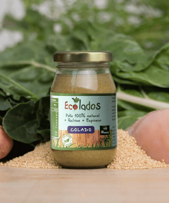 Colado de Pollo 100% natural, quínoa y espinaca1