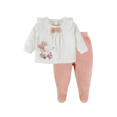 Conjunto 2pc Plush Elefante Niña1