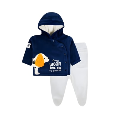 Conjunto 2pc Plush Cute dog Niño1