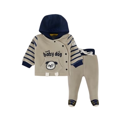 Conjunto 2pc Plush Baby dog Niño1