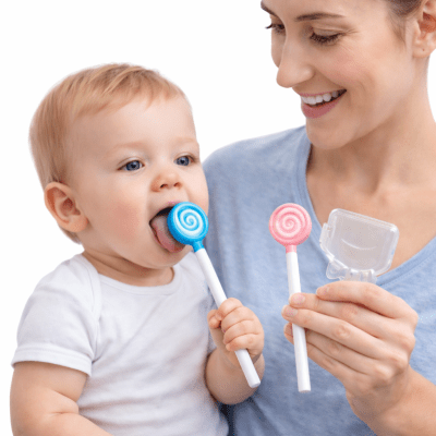 Limpiador de lengua infantil