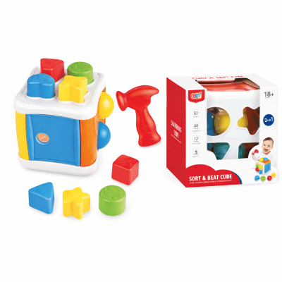 Cubo de Aprendizaje 2 en 1 Bebé1