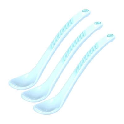 Cuchara de alimentacion Twistshake Celeste1