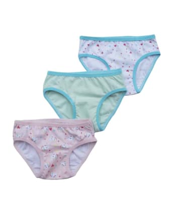 Set de 3 calzones estampados unicornio1