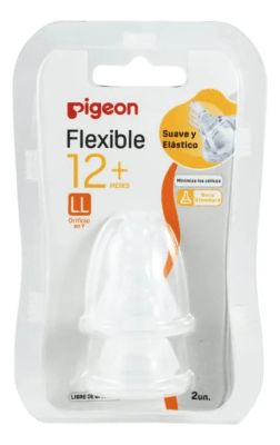 Chupete Biberón Pigeon, Boca Standard Talla LL 2un