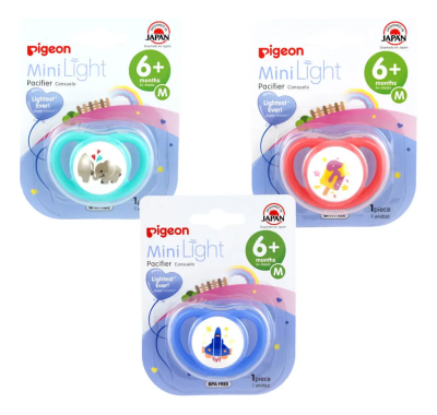 Chupete Odontológico Mini Light Talla M 6+ - Pigeon4