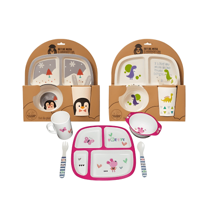 Set de alimentación para bebé 5 piezas