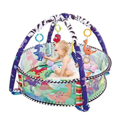 Gimnasio 3 en 1 para bebés Azul1