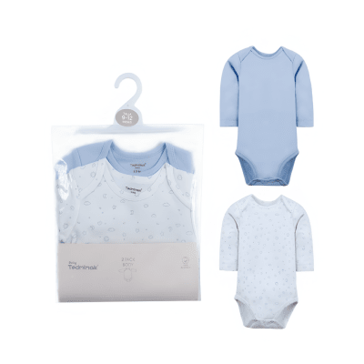 Set 2 body algodón niño tedmimak