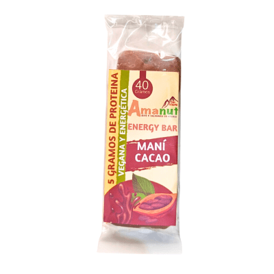 Energy Bar Maní cacao1