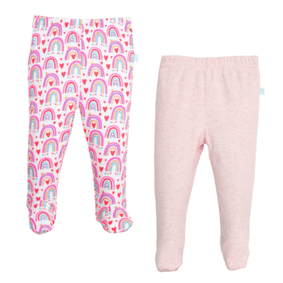 Set 2 Pantys Fucsia Arcoíris2