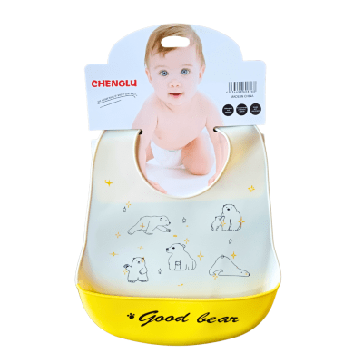 Babero de silicona para bebés2