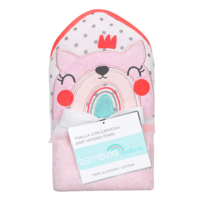 Toalla con Capucha Bambino Niña