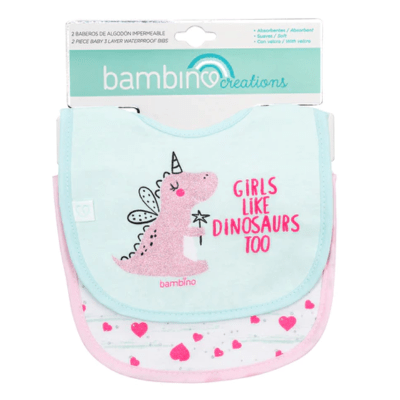 Set 2 Baberos Impermeables Niña1