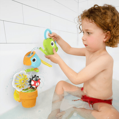 Tucán y Chinita de Agua Yookidoo | Juguete de Baño Interactivo para Bebés4