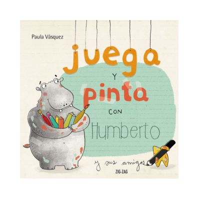 Juega y pinta con Humberto y sus amigos – Libro de actividades infantiles