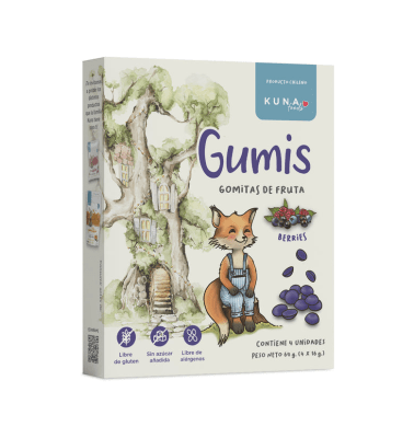 Gumis Berries 64g ( 4 unidades )2