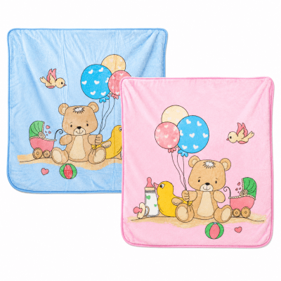 Frazada para bebé suave y abrigada Ositos