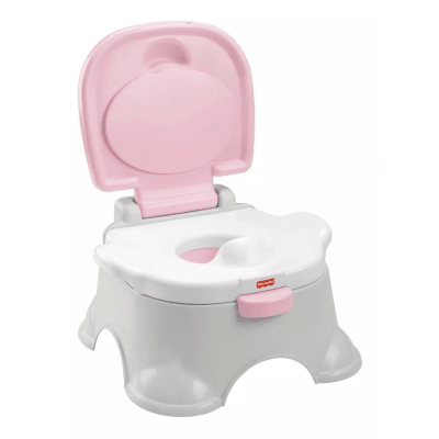 Bacinica 3 en 1 rosado Fisher price3