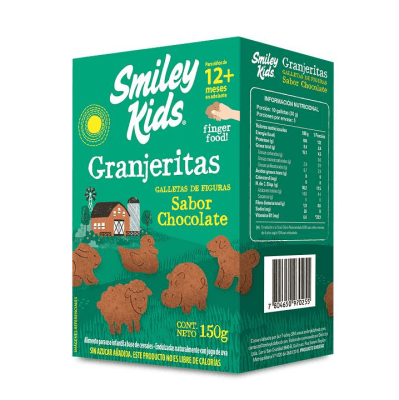 Galletas Granjeritas Chocolate 150 grs
