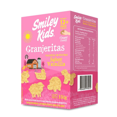 Galletas Granjeritas Vainilla 150 grs