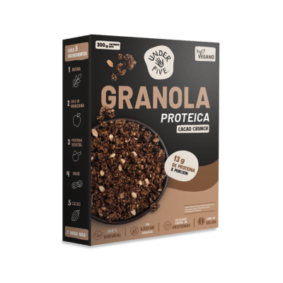 Granola proteica cacao crunch- 13 grs de proteina2