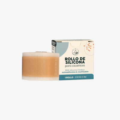 Rollo de silicona para cicatrices (Beige) 2,5cm x 3m PIUR®3