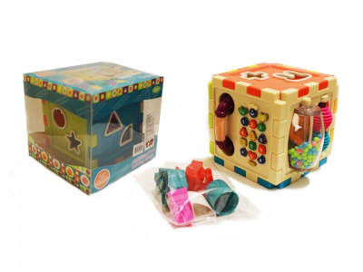 Cubo didáctico de encaje con teléfono1