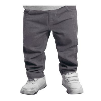 Pantalón Gabardina niño gris1