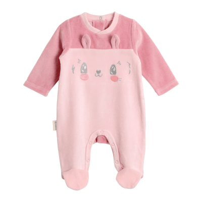 Enterito plush niña conejo rosado2