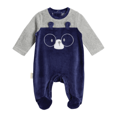 Osito de Plush Bebé Niño azul marino1