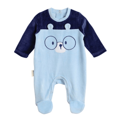 Osito de Plush Bebé Niño celeste1