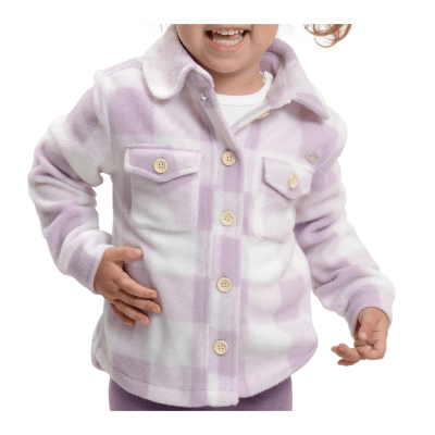 Chaqueta polar niña Lila